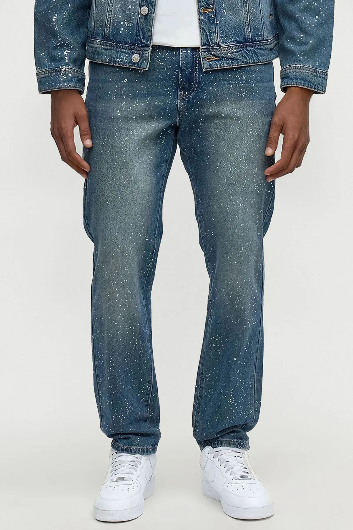 Rhinestone Blue Jeans