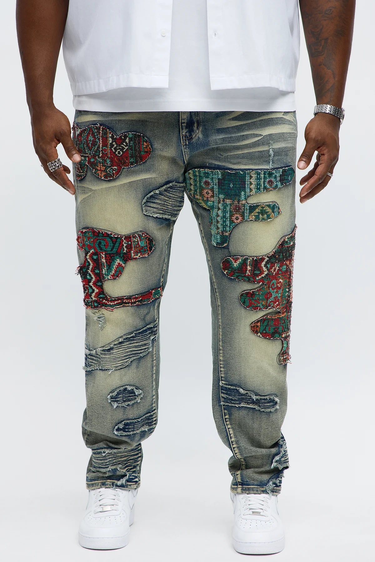 Slim Tapestry Jeans