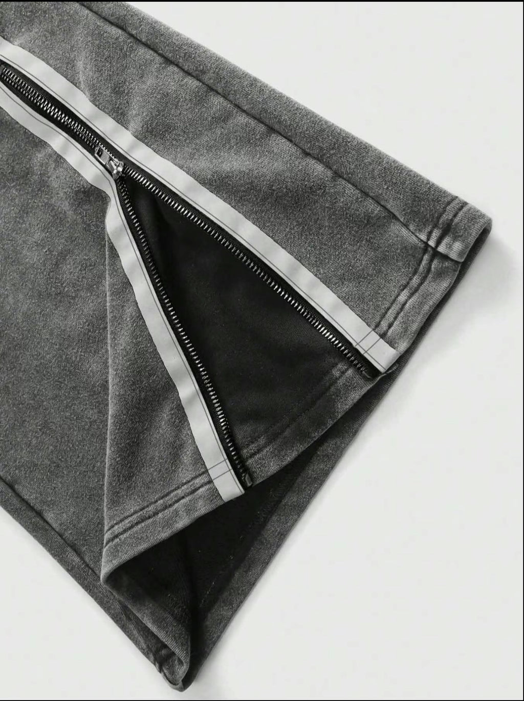 Flared Zipper Star Sweats