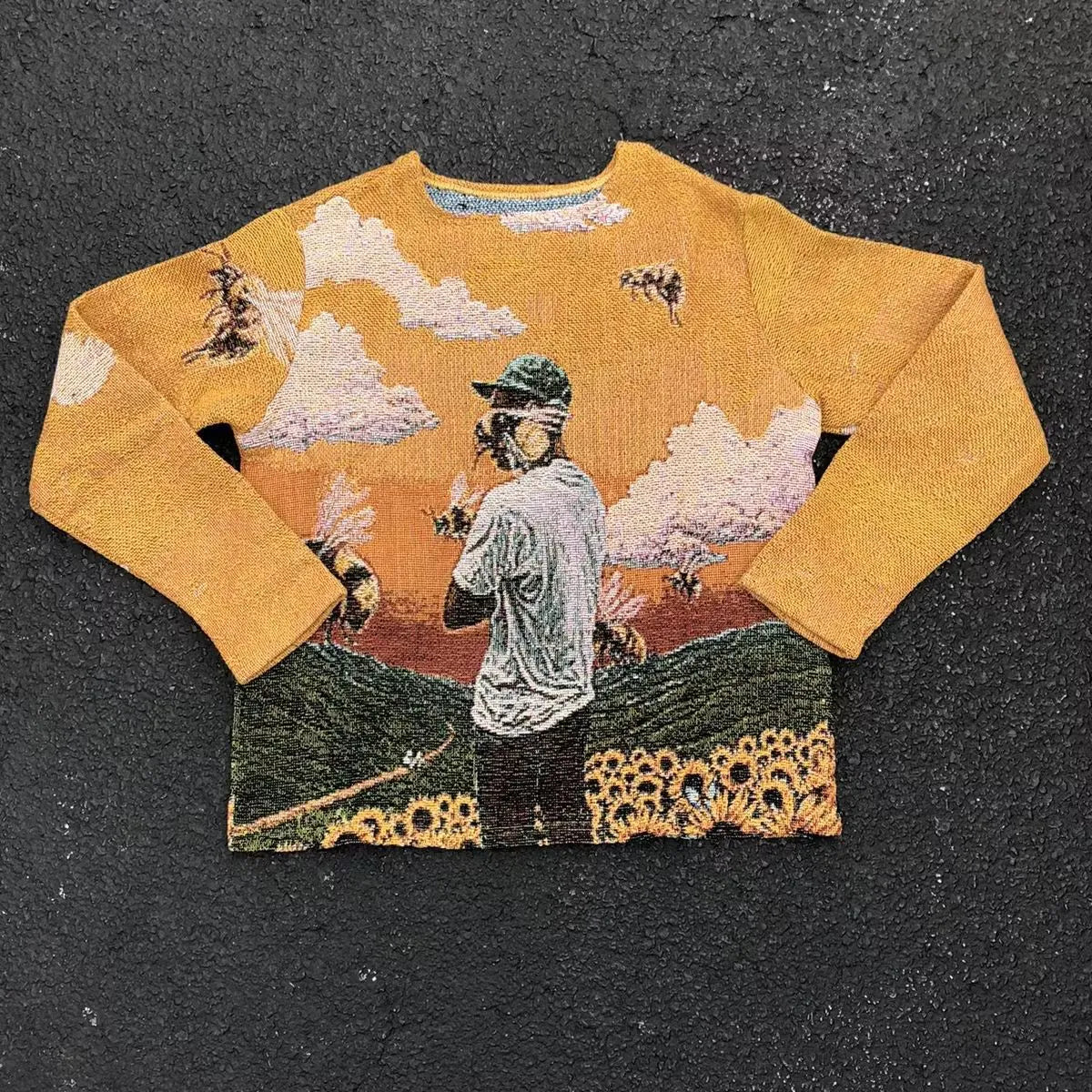 Sweatshirt "Sunflower Field"